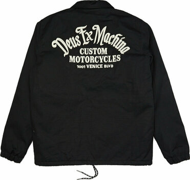 Moto oblečenie na voľný čas Deus Ex Machina Encounters Premium Coach Black S Bunda - 5