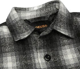 Moto oblačilo za prosti čas Deus Ex Machina Marcus Check Shirt Grey Plaid - 5
