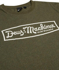 T-Shirt Deus Ex Machina Insignia Tee Leaf Marle L T-Shirt - 5