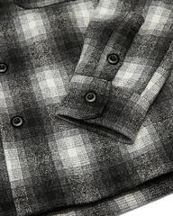 Moto vêtements temps libre Deus Ex Machina Marcus Check Shirt Grey Plaid - 7