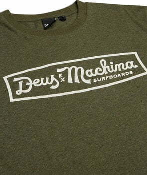 Koszulka Deus Ex Machina Insignia Tee Leaf Marle 2XL Koszulka - 6