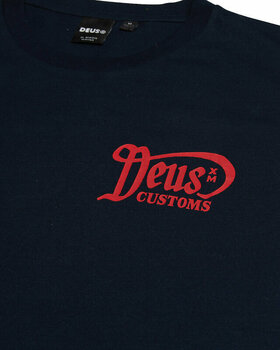 T-shirt Deus Ex Machina Encounters Navy S T-shirt - 6