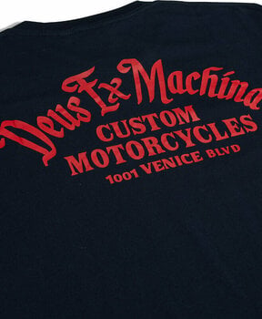 T-shirt Deus Ex Machina Encounters Navy S T-shirt - 7