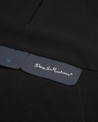 Mikina Deus Ex Machina Ridgeline Fleece Pullover Coal Black - 5