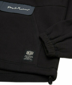 Sweater Deus Ex Machina Ridgeline Fleece Pullover Coal Black S Sweater - 7