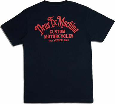 T-shirt Deus Ex Machina Encounters Navy XL T-shirt - 5