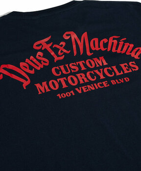T-shirt Deus Ex Machina Encounters Navy XL T-shirt - 7