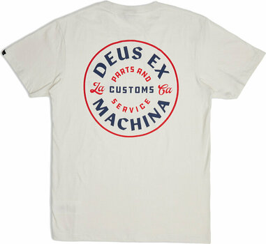 T-shirt Deus Ex Machina Eclipse Tee Vintage White L T-shirt - 5