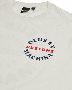 T-Shirt Deus Ex Machina Eclipse Tee Vintage White 2XL T-Shirt - 6