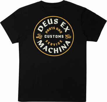 T-shirt Deus Ex Machina Eclipse Tee Black L T-shirt - 5