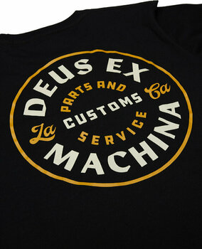 T-shirt Deus Ex Machina Eclipse Tee Black L T-shirt - 7