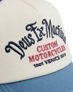 Kasket Deus Ex Machina Encounters Trucker Blue UNI Kasket - 3