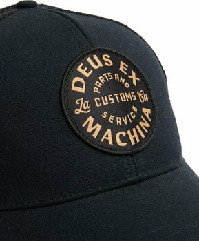 Kasket Deus Ex Machina Eclipse Trucker Black UNI Kasket - 3