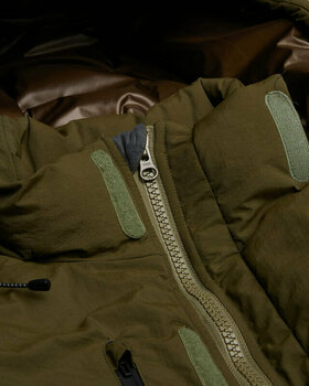 Lyžařská bunda Deus Ex Machina Hiemal Padded Long Jacket Moss Green M - 4