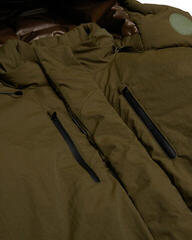 Lyžiarska bunda Deus Ex Machina Hiemal Padded Long Jacket Moss Green - 4