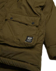 Lyžiarska bunda Deus Ex Machina Hiemal Padded Long Jacket Moss Green - 5