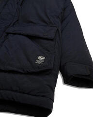 Lyžařská bunda Deus Ex Machina Hiemal Padded Long Jacket Black - 4