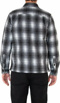 Moto kleding voor vrije tijd Deus Ex Machina Marcus Check Shirt Grey Plaid XL - 3