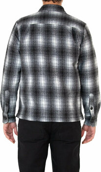 Moto vêtements temps libre Deus Ex Machina Marcus Check Shirt Grey Plaid 2XL - 3