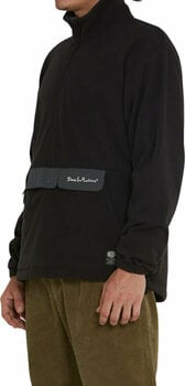 Hoody Deus Ex Machina Ridgeline Fleece Pullover Coal Black S Hoody - 2
