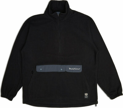 Hoody Deus Ex Machina Ridgeline Fleece Pullover Coal Black XL Hoody (Just unboxed) - 4