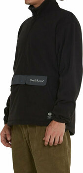 Hættetrøje Deus Ex Machina Ridgeline Fleece Pullover Coal Black 2XL Hættetrøje - 2