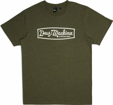 Tee Shirt Deus Ex Machina Insignia Tee Leaf Marle S Tee Shirt - 4
