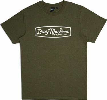 T-shirt Deus Ex Machina Insignia Tee Leaf Marle M T-shirt - 4