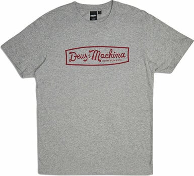 Camiseta de manga corta Deus Ex Machina Insignia Tee Grey Marle M Camiseta de manga corta - 4