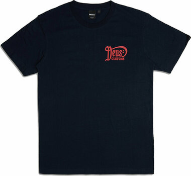 T-shirt Deus Ex Machina Encounters Navy S T-shirt - 4