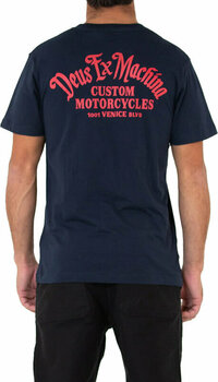 T-shirt Deus Ex Machina Encounters Navy XL T-shirt - 3