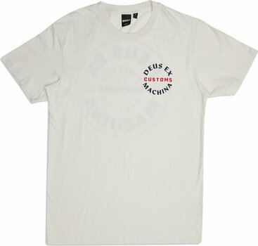 Tričko Deus Ex Machina Eclipse Tee Vintage White M Tričko - 4
