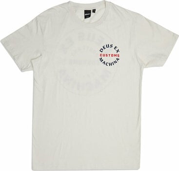 T-shirt Deus Ex Machina Eclipse Tee Vintage White L T-shirt - 4