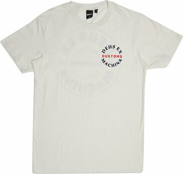 T-Shirt Deus Ex Machina Eclipse Tee Vintage White 2XL T-Shirt - 4
