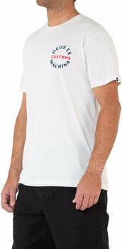 T-Shirt Deus Ex Machina Eclipse Tee Vintage White 2XL T-Shirt - 2
