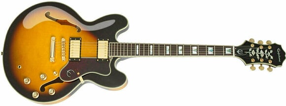 Semiakustická kytara Epiphone Sheraton-II Pro Vintage Sunburst - 5