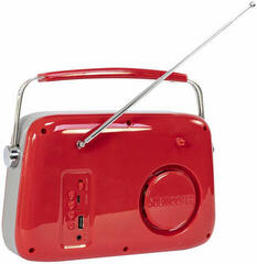 Retro Radio Madison Freesound-VR40R Red Retro Radio - 2
