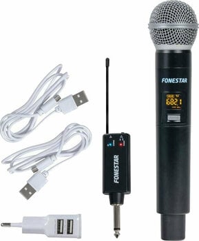Conjunto de microfone de mão sem fios Fonestar IK166 - 4