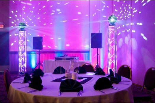 Disco kugla ADJ Spherion WH LED - 4