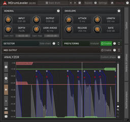 Studijski software plug-in efekt MELDA MDrumLeveler (Digitalni izdelek) - 1