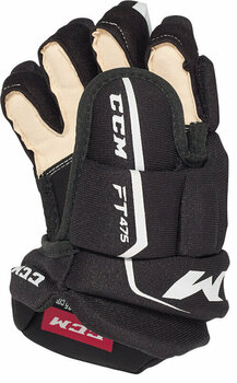 Hokejové rukavice CCM JetSpeed FT475 JR 12 Black/White Hokejové rukavice - 3