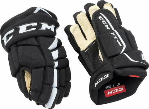 Rękawice hokejowe CCM JetSpeed FT485 JR 11 Black/White Rękawice hokejowe - 2