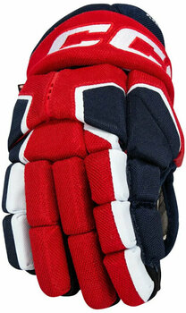 Guantes de hockey CCM Tacks AS-V JR 11 Navy/White Guantes de hockey - 4