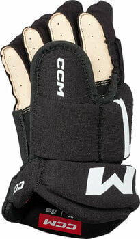 Hockey Gloves CCM Tacks AS 580 JR 10 Black/White Hockey Gloves - 3
