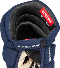 Hokejové rukavice CCM Tacks AS 580 JR 12 Navy/White Hokejové rukavice - 3