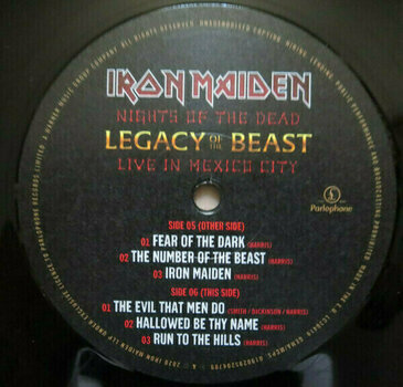 Disco in vinile Iron Maiden - Nights Of The Dead - Legacy Of The Beast, Live In Mexico City (3 LP) - 6