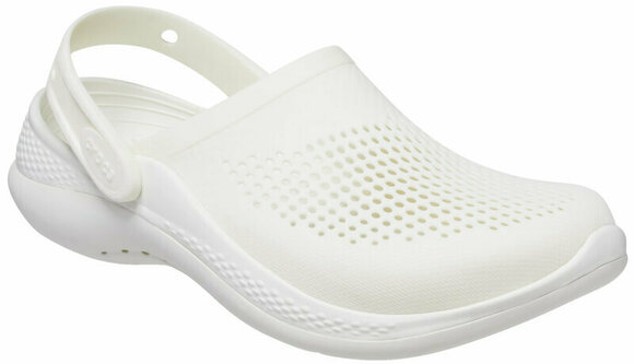 Unisex Schuhe Crocs LiteRide 360 Clog Almost White/Almost White 46-47 - 3