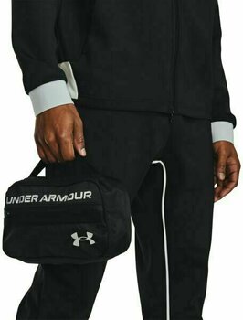 Lifestyle Backpack / Bag Under Armour Contain Travel Kit Black/Metallic Silver 4 L Sport Bag - 2