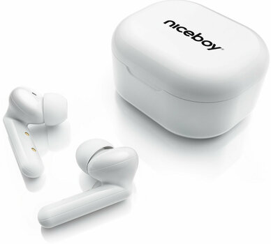 True Wireless In-ear Niceboy HIVE Pins 3 Blanco True Wireless In-ear - 2