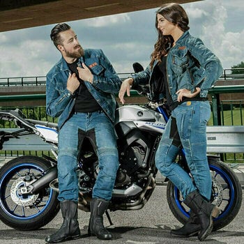 Motorcycle Jeans Trilobite 661 Parado Slim Blue 46 Motorcycle Jeans - 9